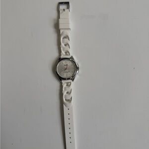 COACH White and Silver Watch